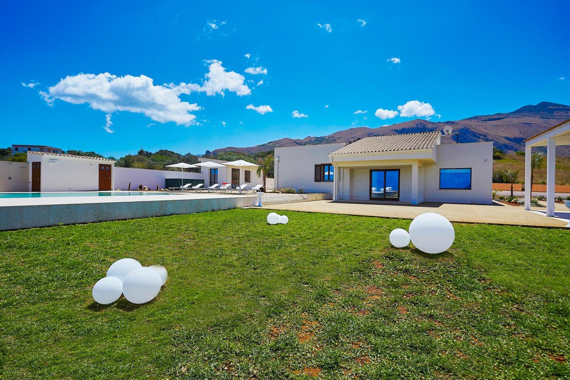 Villa Etesiae Castellammare del Golfo Eksteriør billede