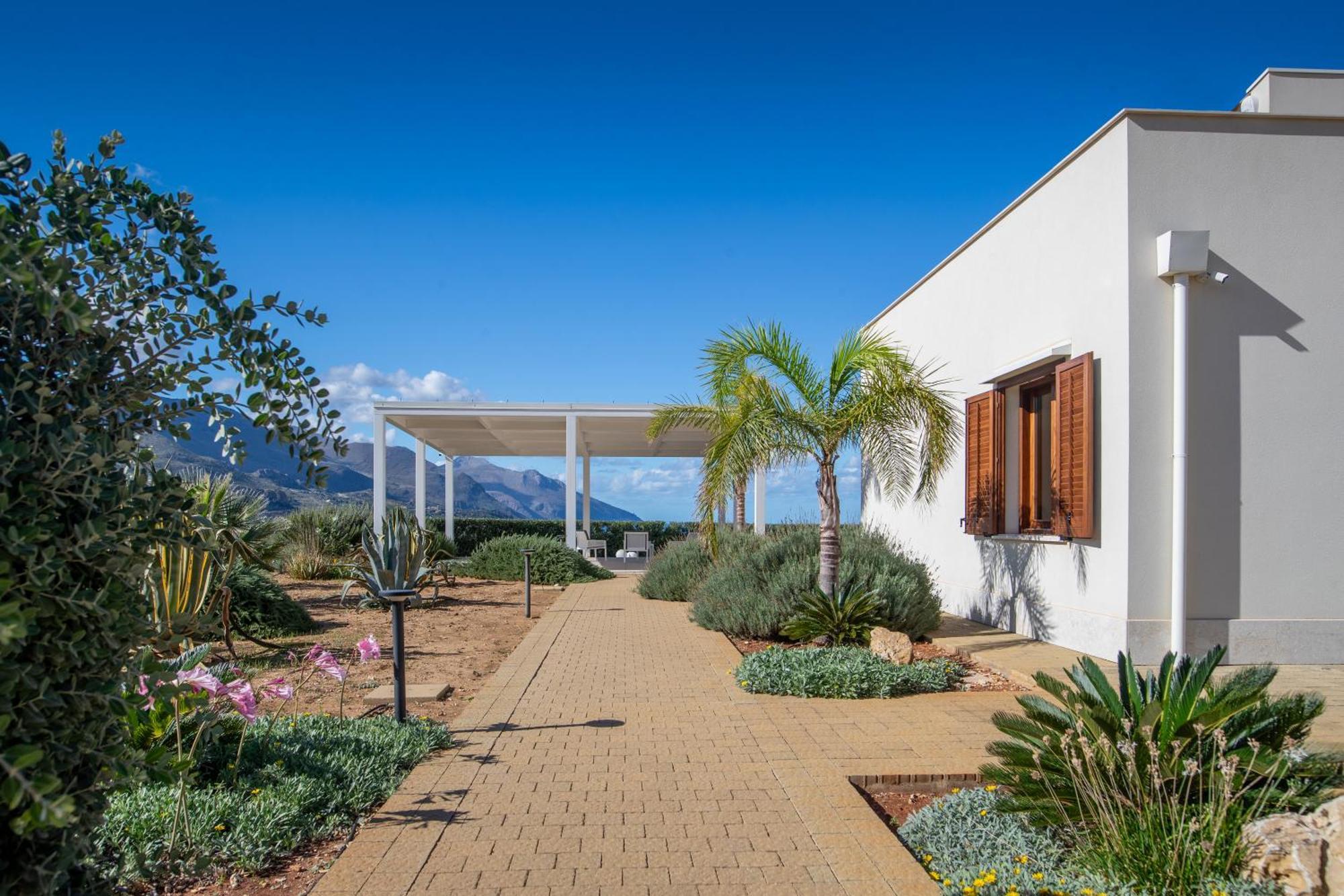 Villa Etesiae Castellammare del Golfo Eksteriør billede