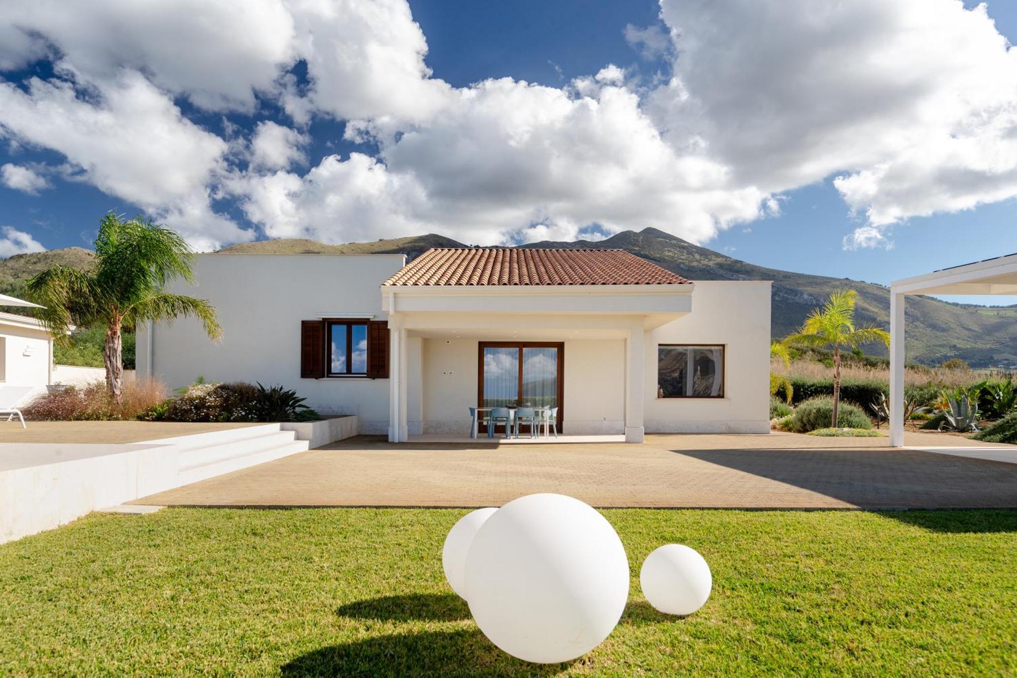 Villa Etesiae Castellammare del Golfo Eksteriør billede