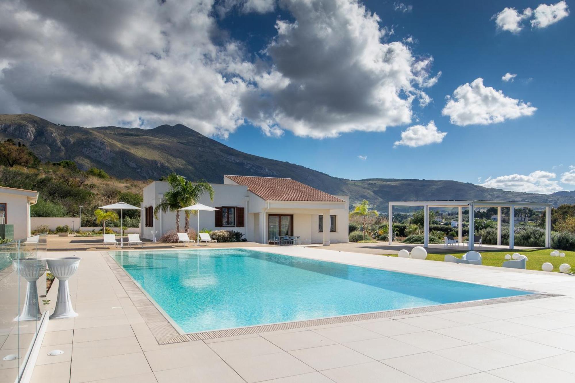 Villa Etesiae Castellammare del Golfo Eksteriør billede